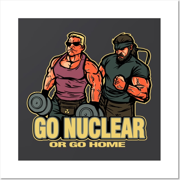 Go Nuclear Wall Art by AndreusD